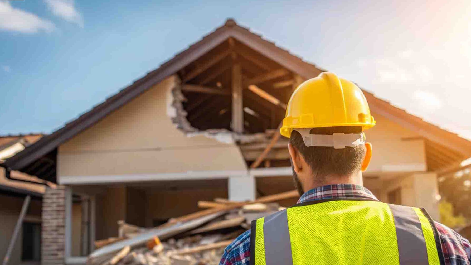 Renovation or demolition and new construction