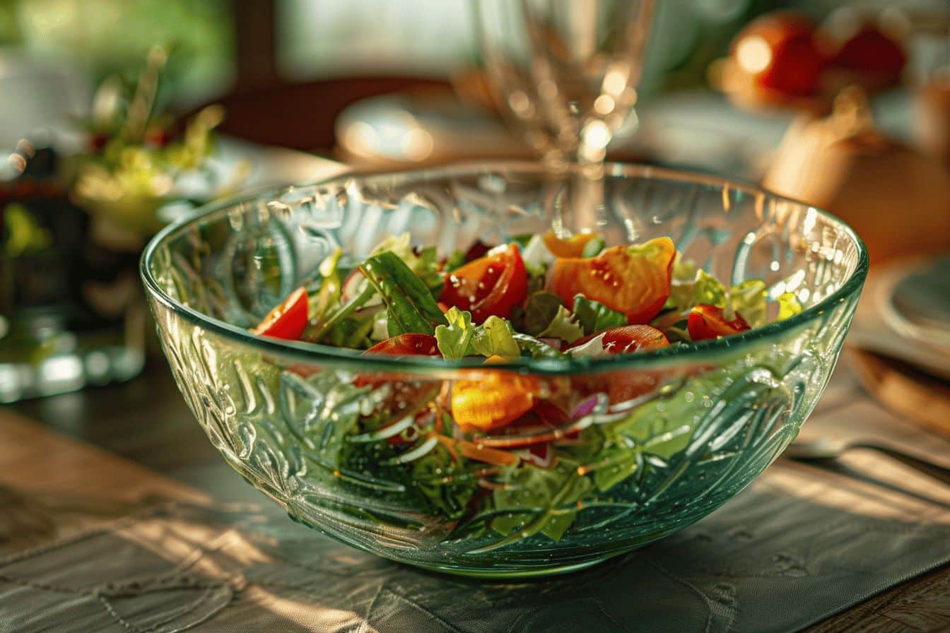 The salad bowl, a useful object that can also embellish your table The salad bowl, a useful object that can also embellish your table