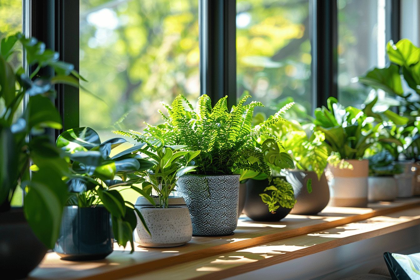 Add a green touch to your decor with a well-designed plant shelf Add a green touch to your decor with a well-designed plant shelf